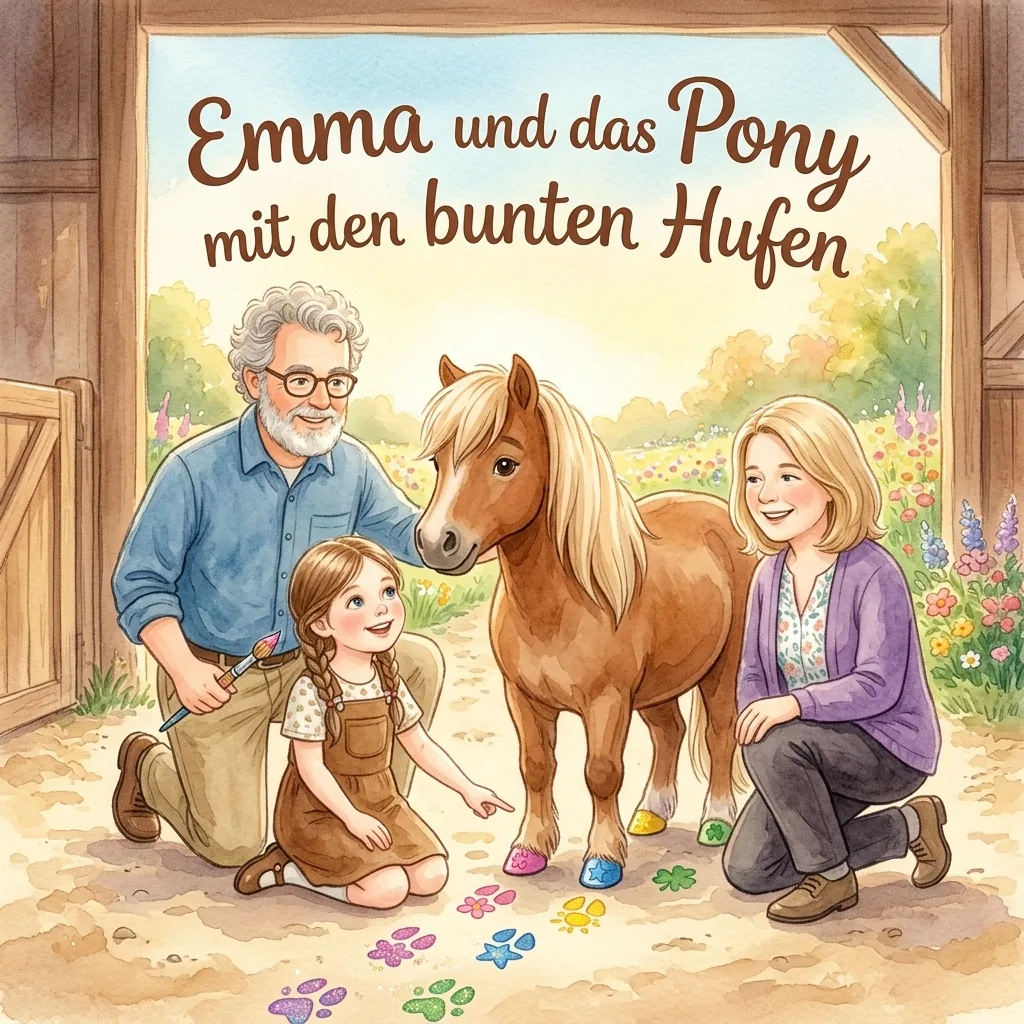 Emma und das Pony mit den bunten Hufen