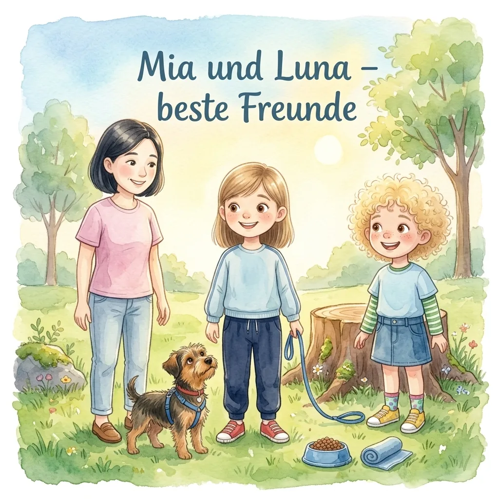 Mia und Luna – beste Freunde